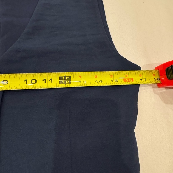 Women’s size medium Abercrombie & Fitch navy blue Mara mini vest dress - Picture 11 of 12